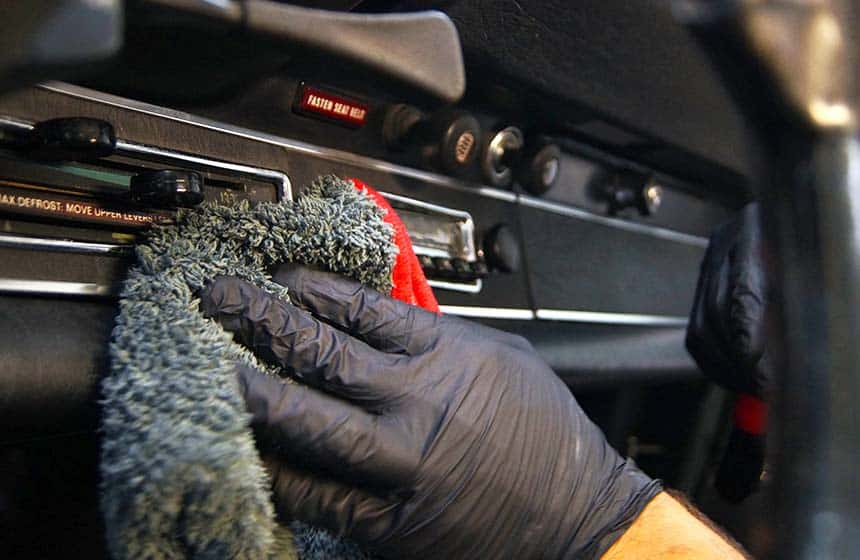Autopflege und Interiorreinigung