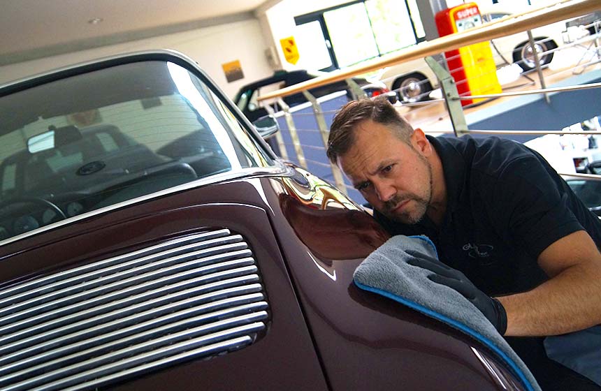 Exterior Autopflege mit Thomas Haltenhoff