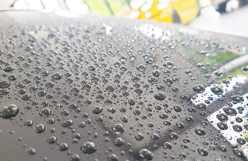 Ceramicversiegelung für Lack- und Glasoberflächen